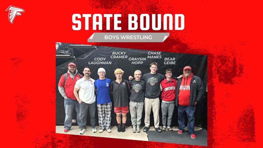 Five Constantine wrestlers heading to D-3 Ind. State Finals